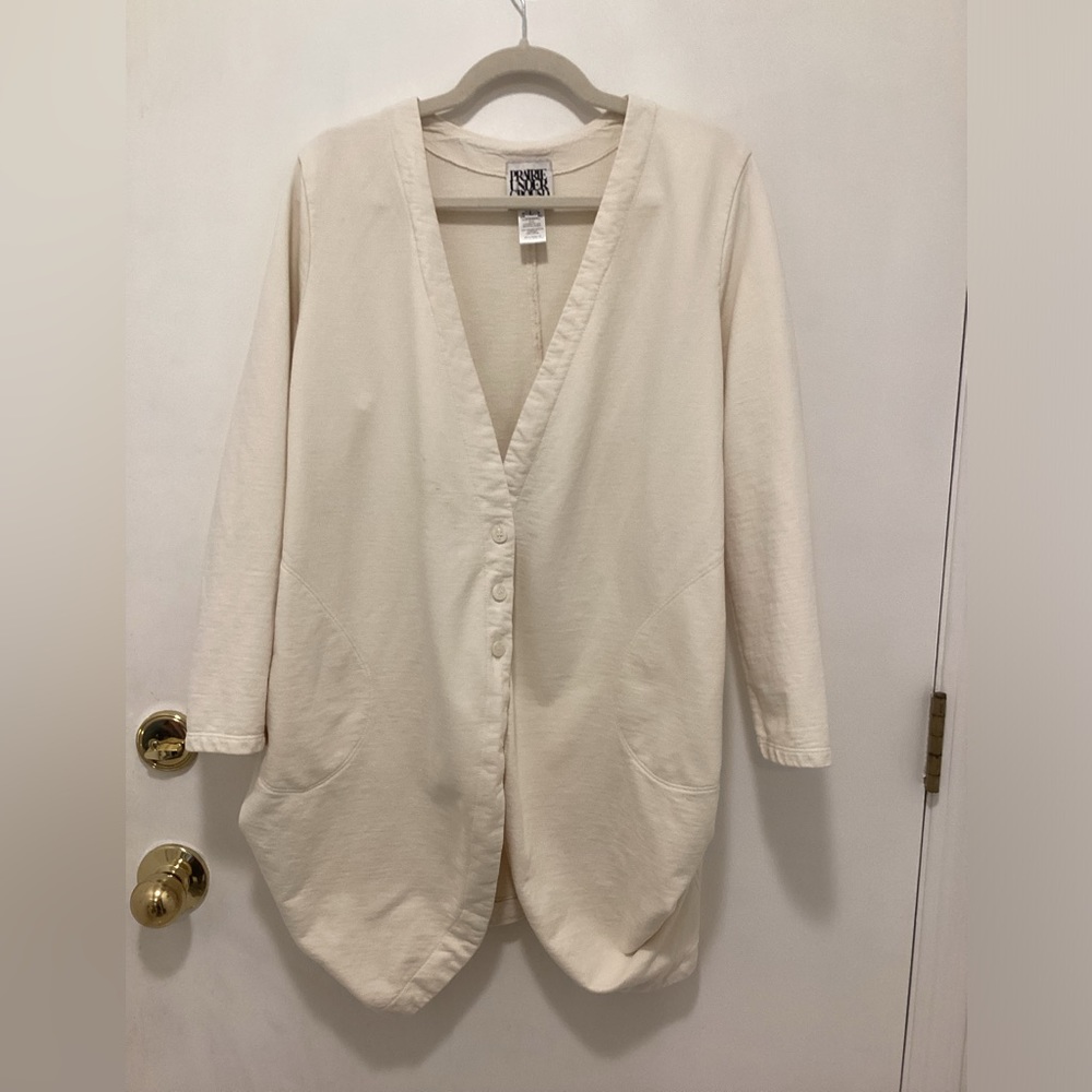 Prairie Underground lagenlook cardigan sweater. Size L.